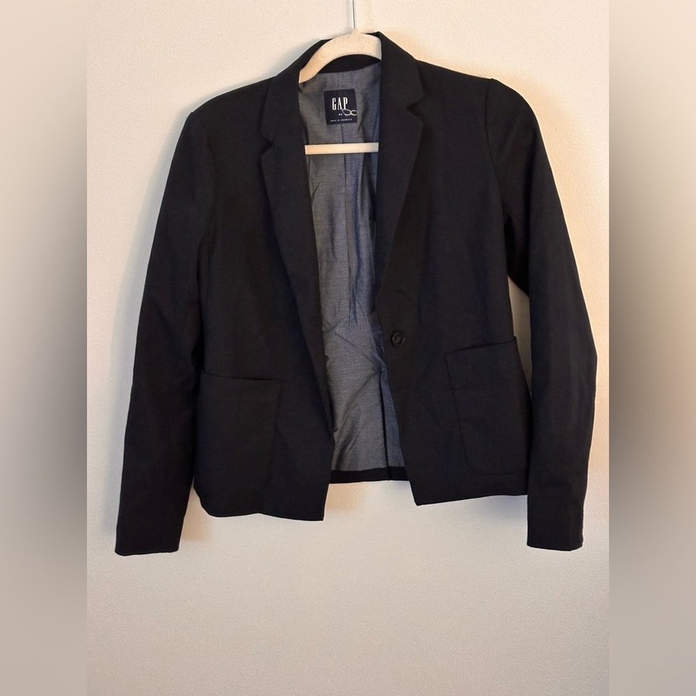 Gap blazer navy blue Sz 00